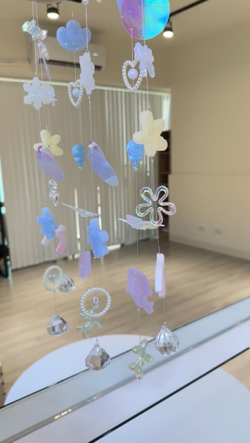【體驗】【體驗】高雄蠟燭教室 一日擴香風鈴體驗 風鈴體驗 香氛風鈴製作