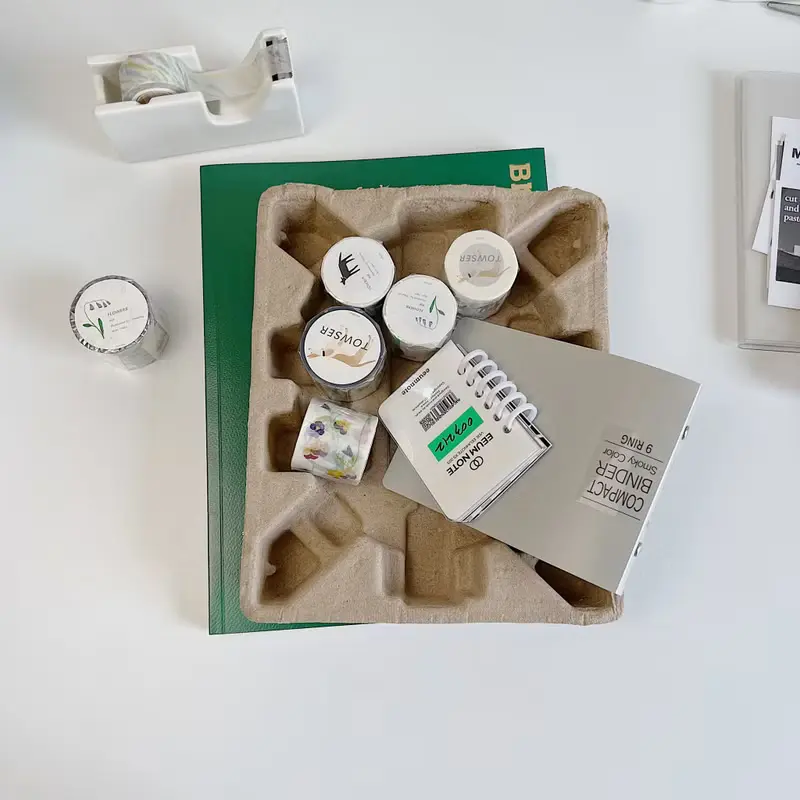 大狗與盆栽 和紙 PET 紙膠帶