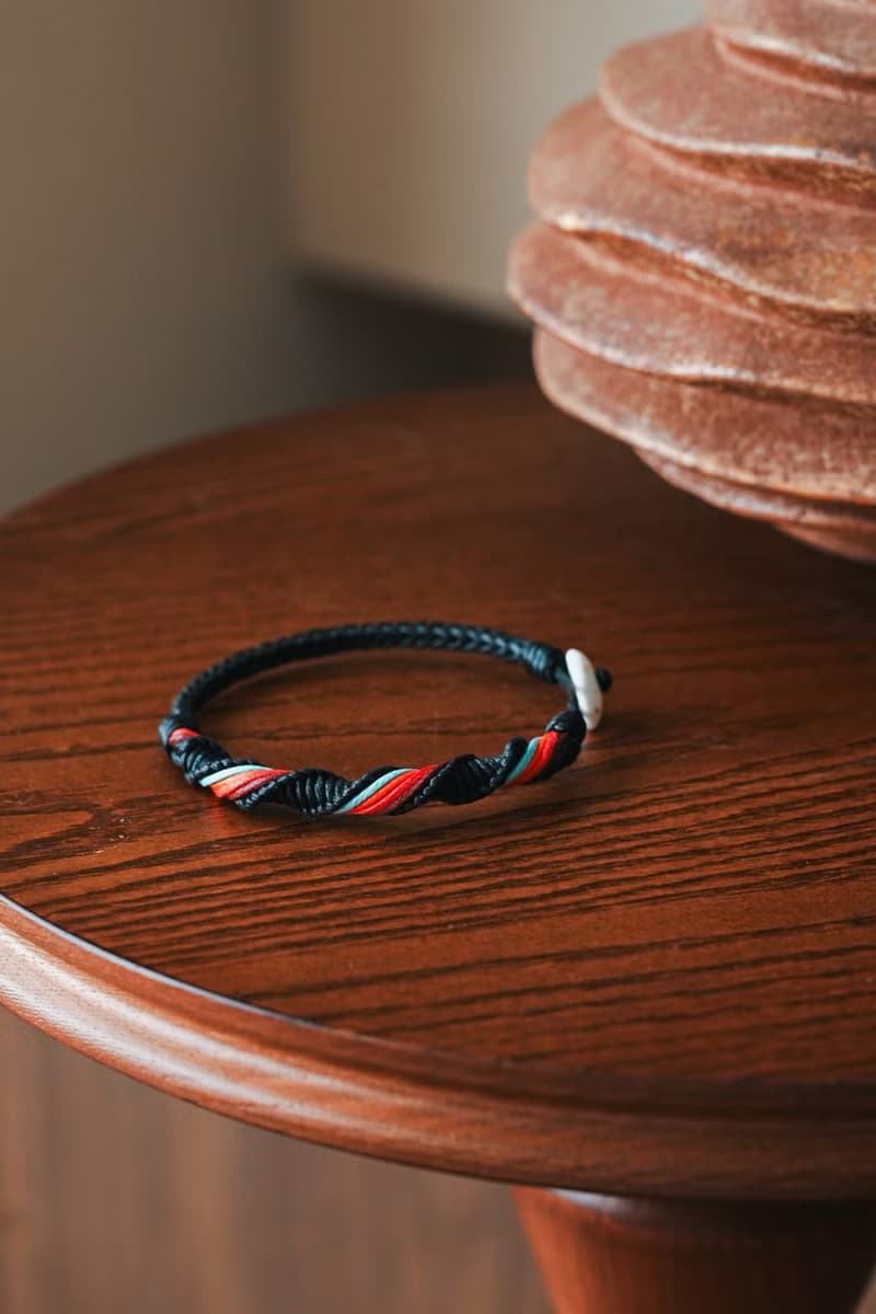 落日 | 八股螺旋編織手環