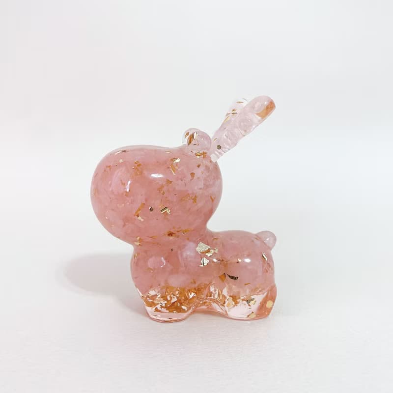 【快速出貨】水晶麋鹿 M號 | 天然石擺飾 | 生日 聖誕 交換禮物