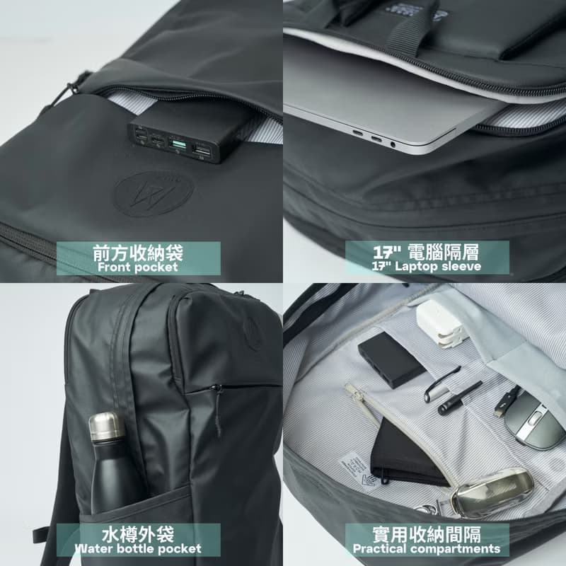 MORAL Nova Straya 特別版 防潑水大容量背囊 Stealth Bomber禮物