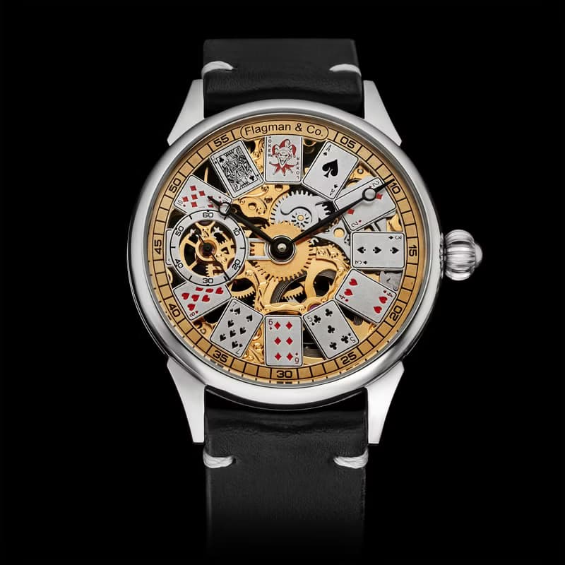 賭場手錶, 撲克手錶, 鏤空手錶, 手工手錶, 蒸氣龐克手錶