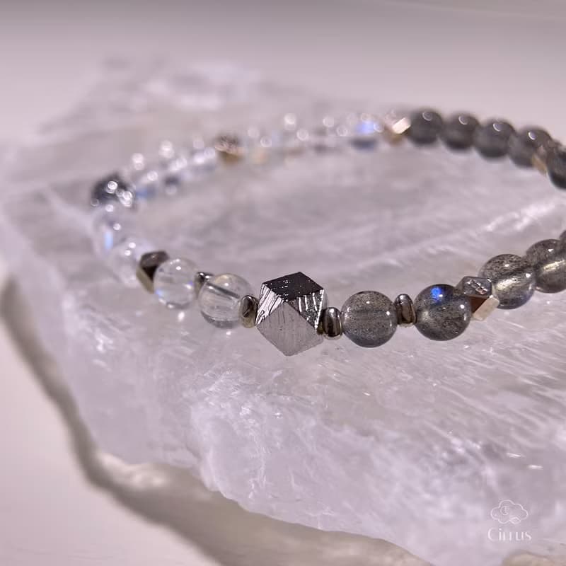 定位座標|馬島月光|天鐵|足銀配件|S925純銀配件|水晶手鍊|A46