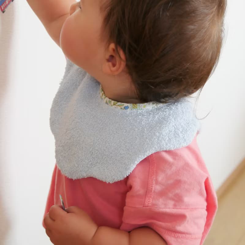 タオルとガーゼのリバーシブルスタイ　出産祝いギフト