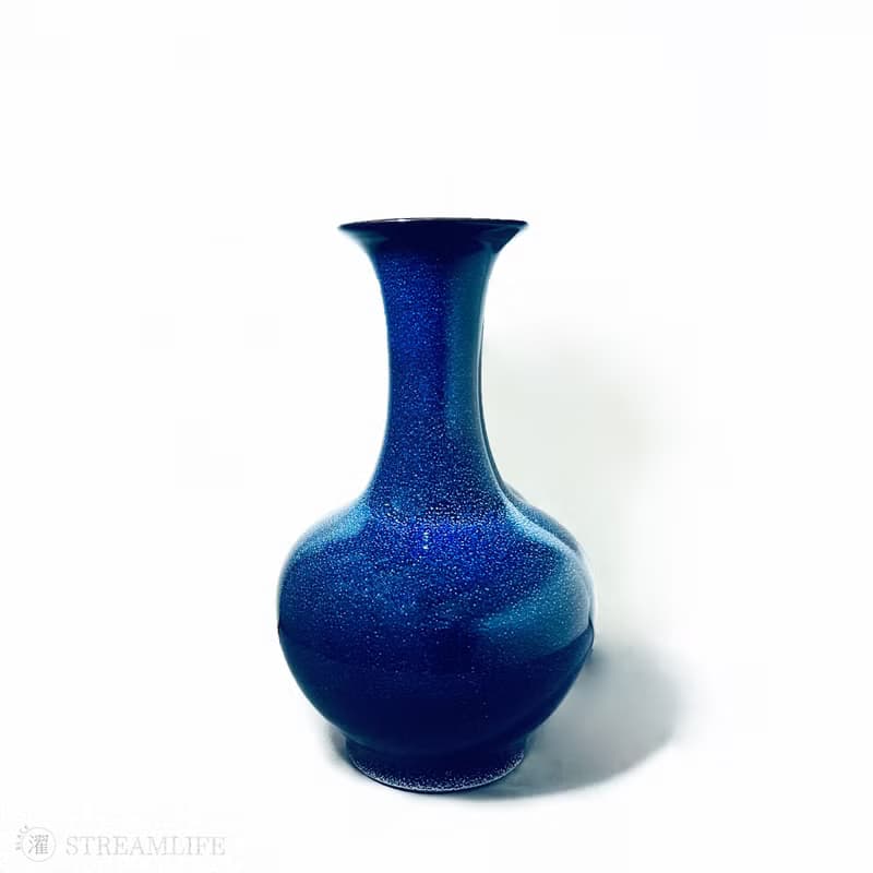 青玉高頸花瓶