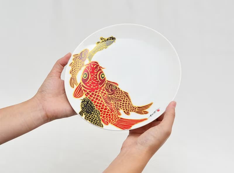 中號圓盤 Carp is Dragon in heaven