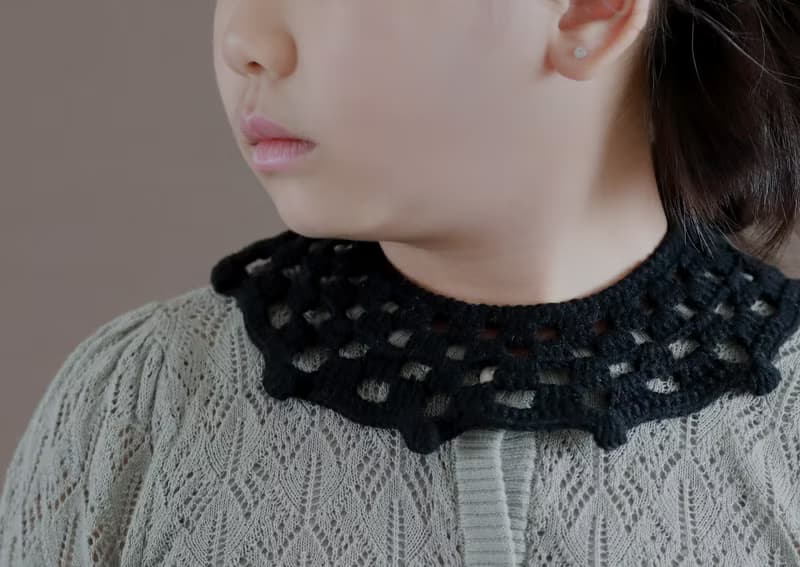 POPOPB 領子飾物 FRANK02 – BLACK (假領子 配飾 飾物 領圍)