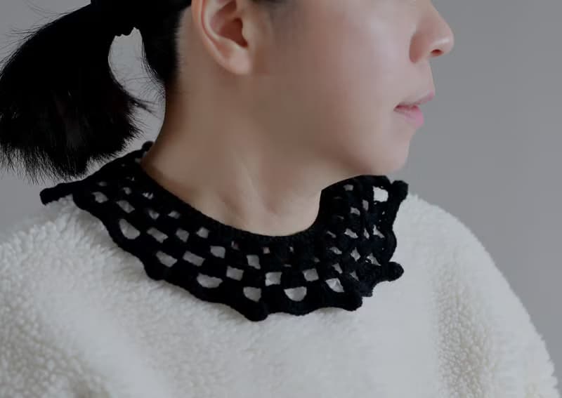 POPOPB 領子飾物 FRANK02 – BLACK (假領子 配飾 飾物 領圍)