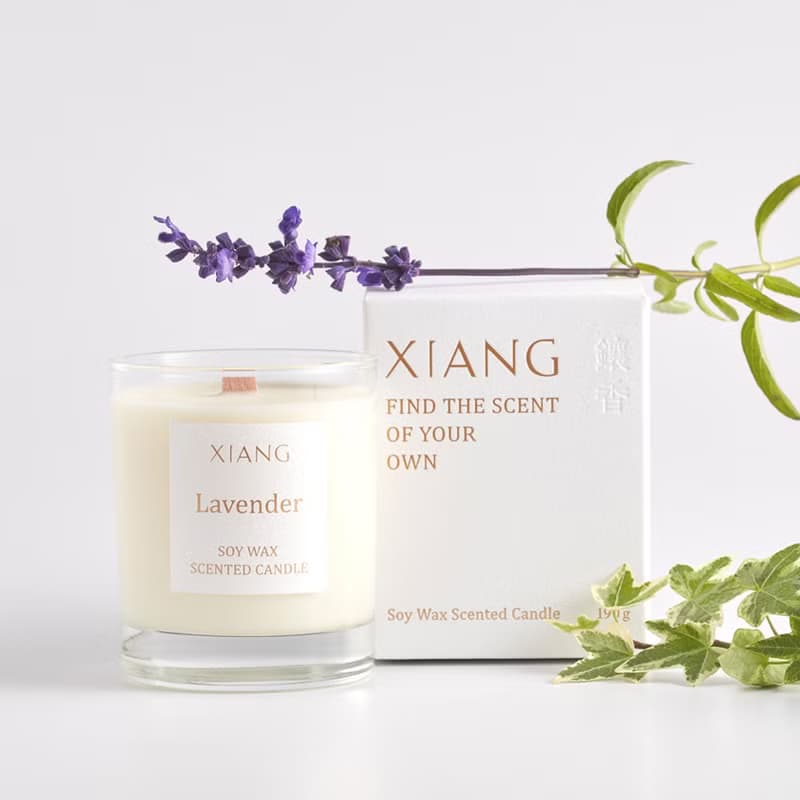 XIANG鑲香。薰衣草花園 工藝香氛大豆蠟燭(190g)