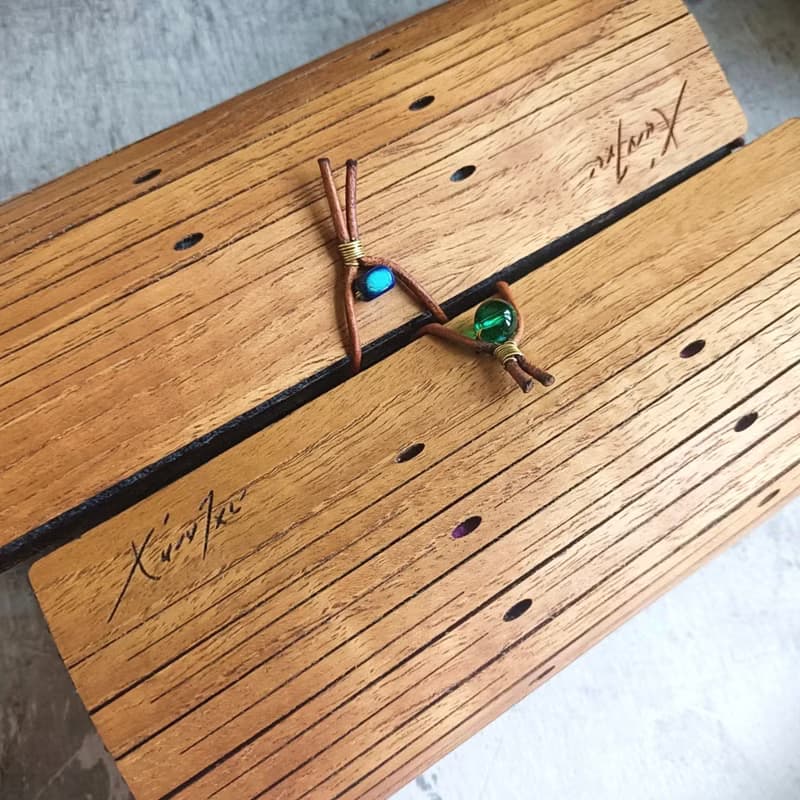 茉樂情人手盒組/眼鏡盒/鉛筆盒/柚木/永恆自然風/小物收納