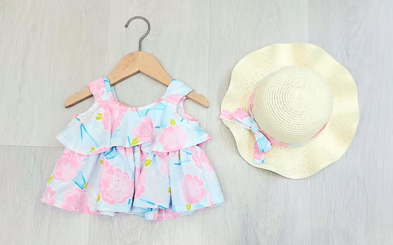 日本和服櫻花系 童裝 女童上衣 生日 送禮