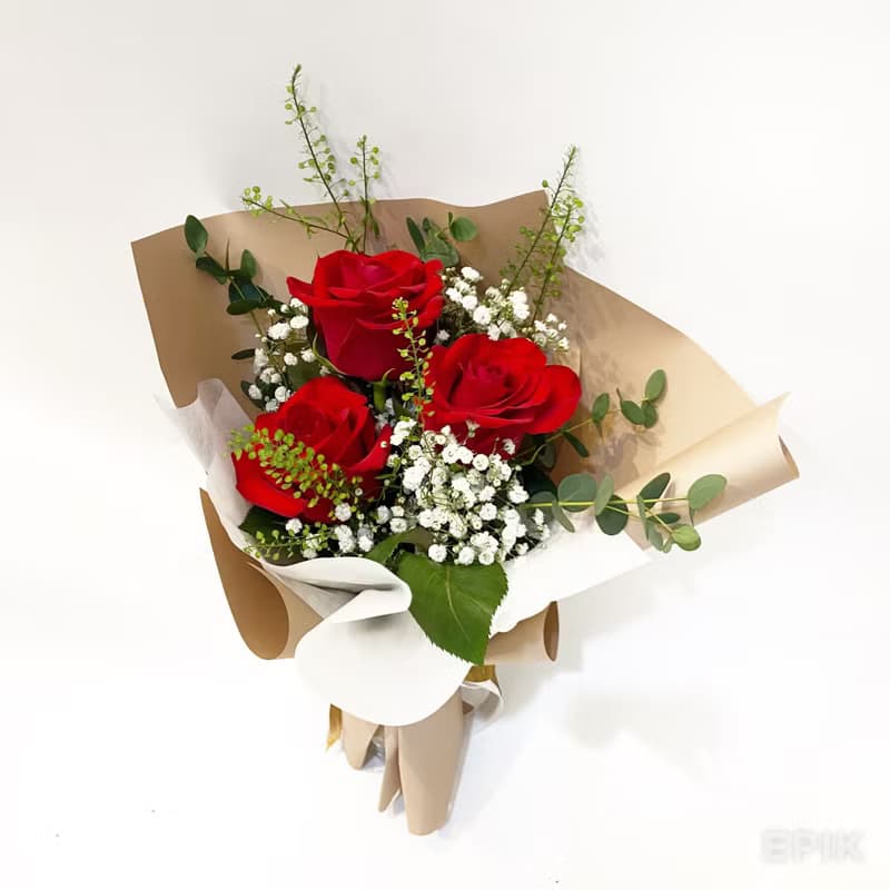 紅玫瑰小鮮花束|限自取