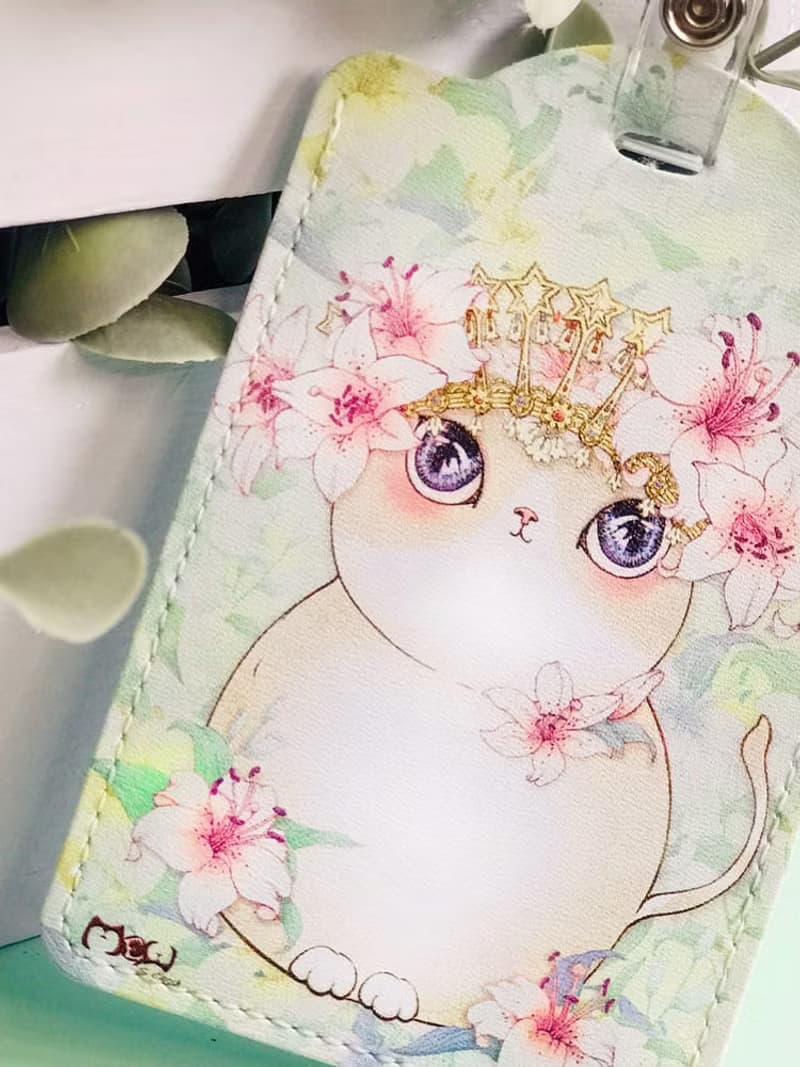 伸縮卡套 | 識別證套 | 悠遊卡套 - 蘋果綠小閨蜜