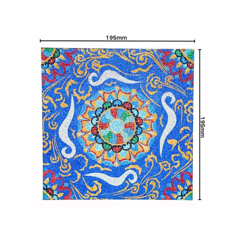 敦煌飛天沙畫中國風客廳掛畫diy喬遷禮物手工材料包非遺文化體驗