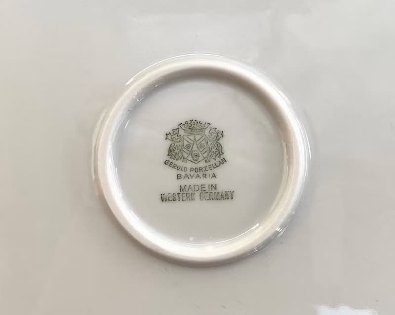 矩形白色盤子巴伐利亞|帶蕾絲圖案的瓷器上菜