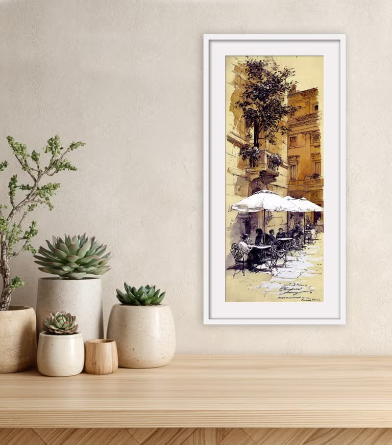 水彩畫-附畫框 | 入厝禮| 掛畫| 民宿佈置|  室內設計| 海報