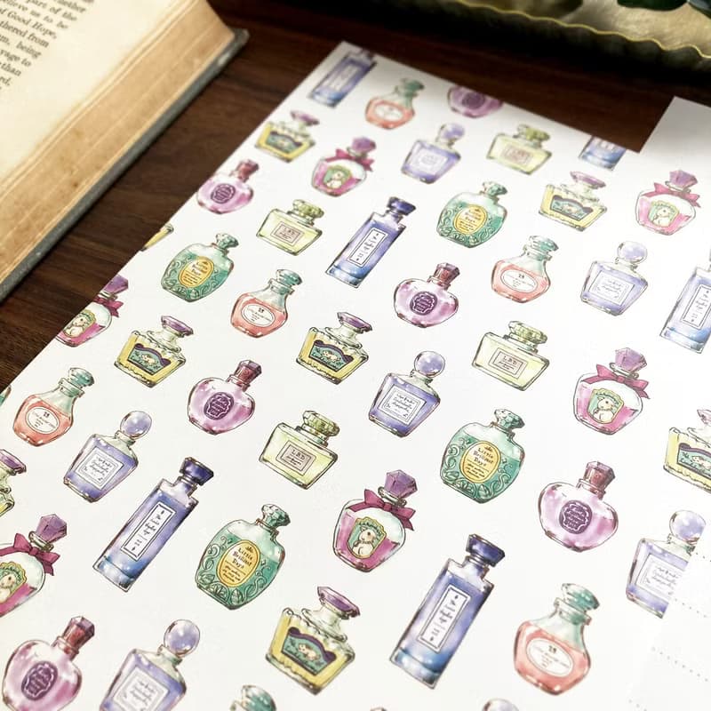 Letterset Perfume bottles　 香水瓶レターセット