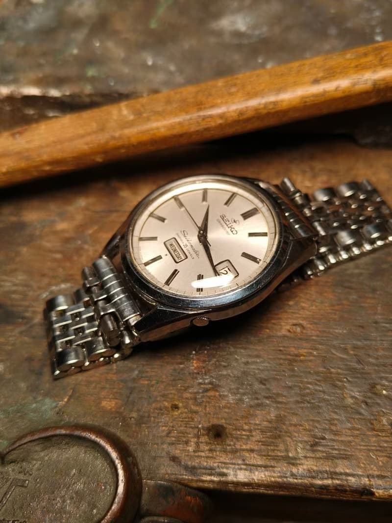 高級精工seiko 6218 古董錶 自動機械錶