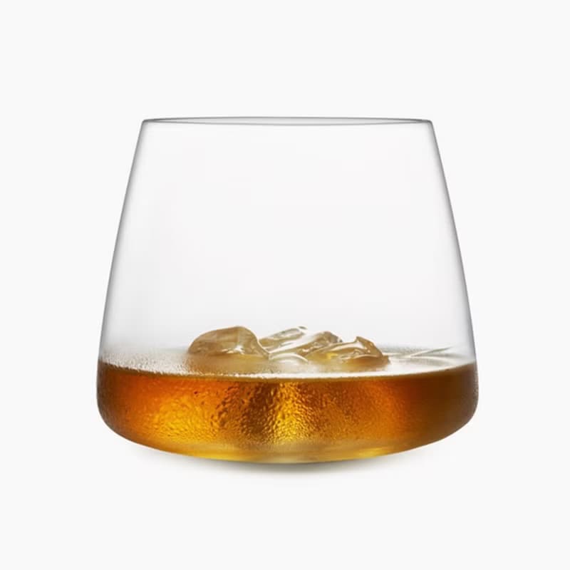 300cc【Normann Copenhagen】歐式雕花婚宴花飾圖騰字母威士忌杯
