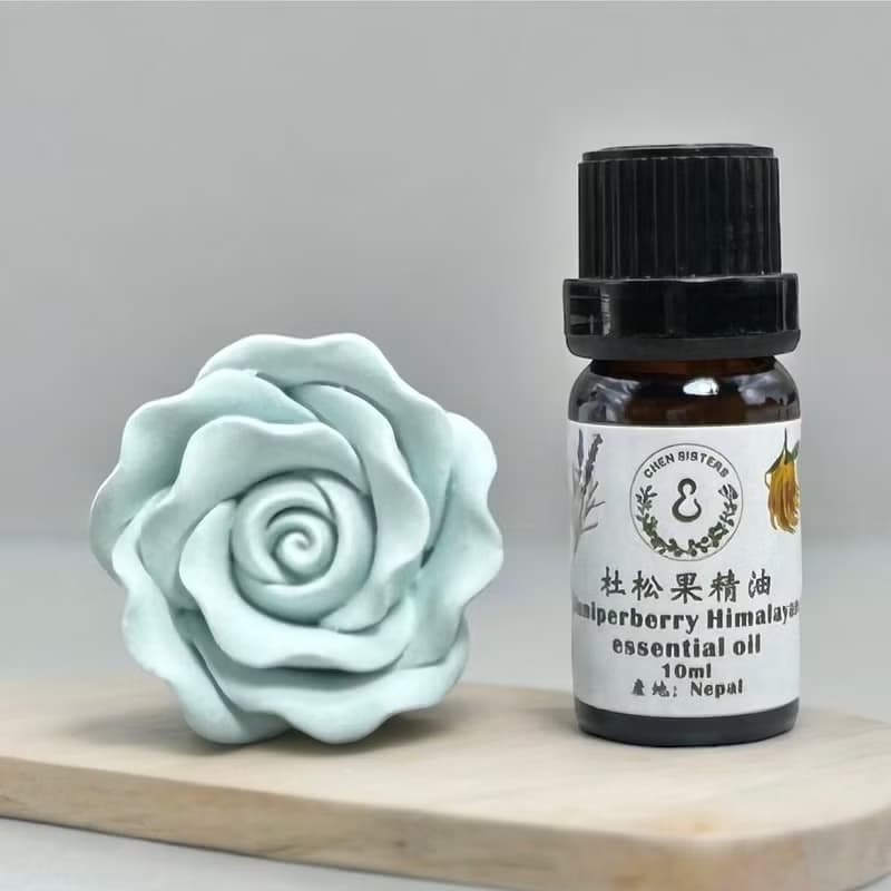 天然純精油 杜松果精油 100%單方精油 10ml 50ml  贈精美擴香石
