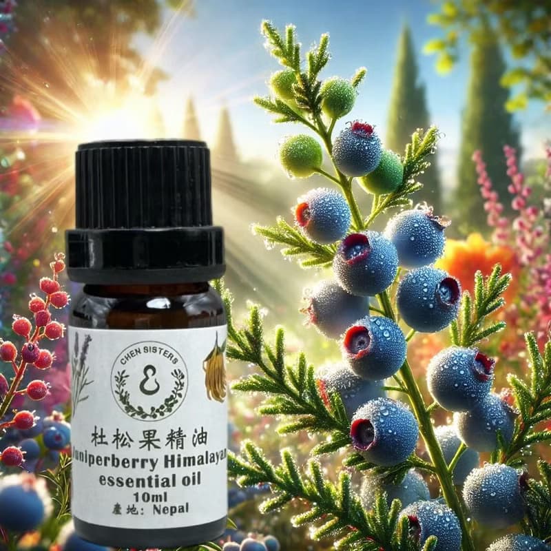天然純精油 杜松果精油 100%單方精油 10ml 50ml  贈精美擴香石