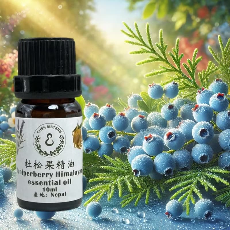 天然純精油 杜松果精油 100%單方精油 10ml 50ml  贈精美擴香石