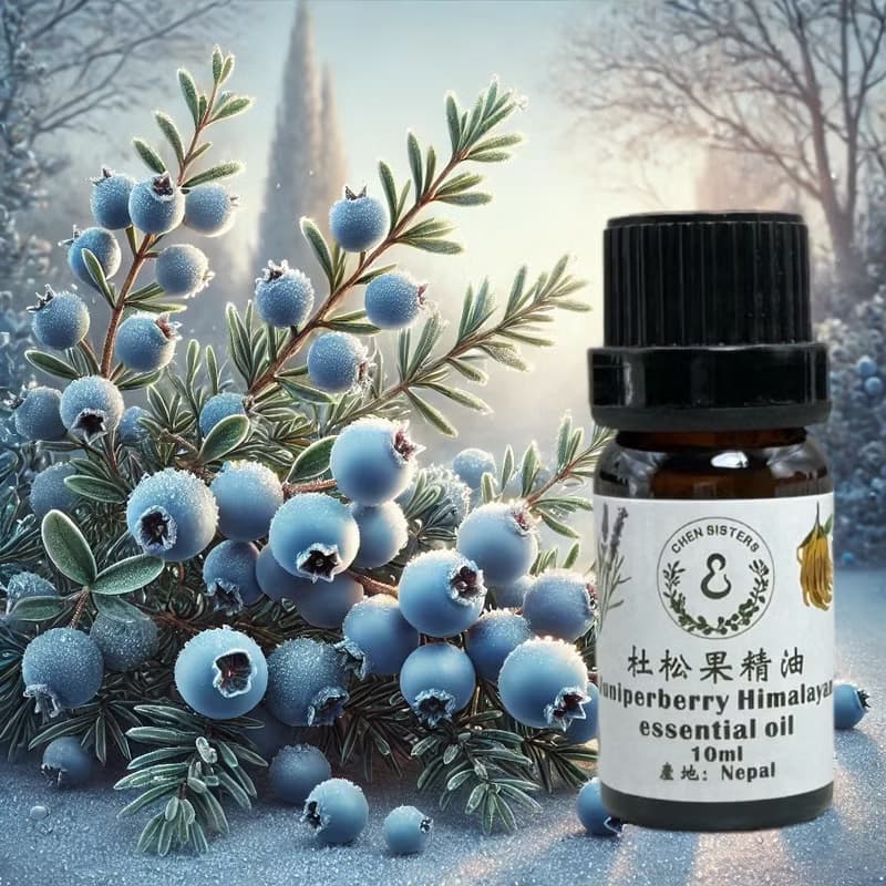 天然純精油 杜松果精油 100%單方精油 10ml 50ml  贈精美擴香石