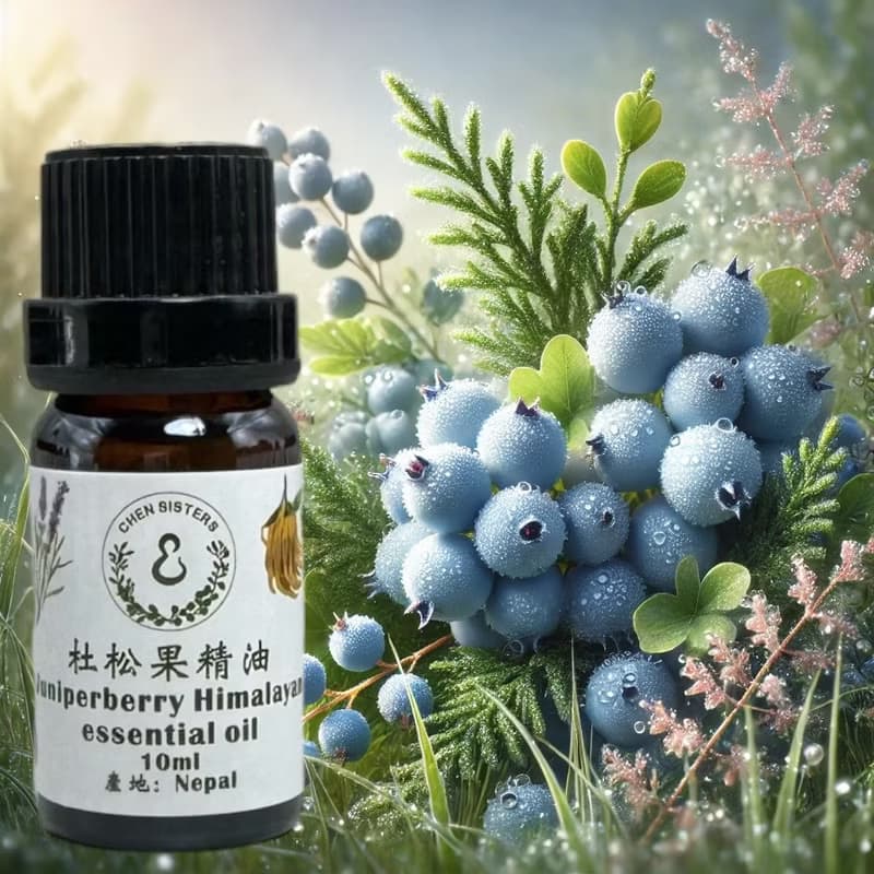 天然純精油 杜松果精油 100%單方精油 10ml 50ml  贈精美擴香石
