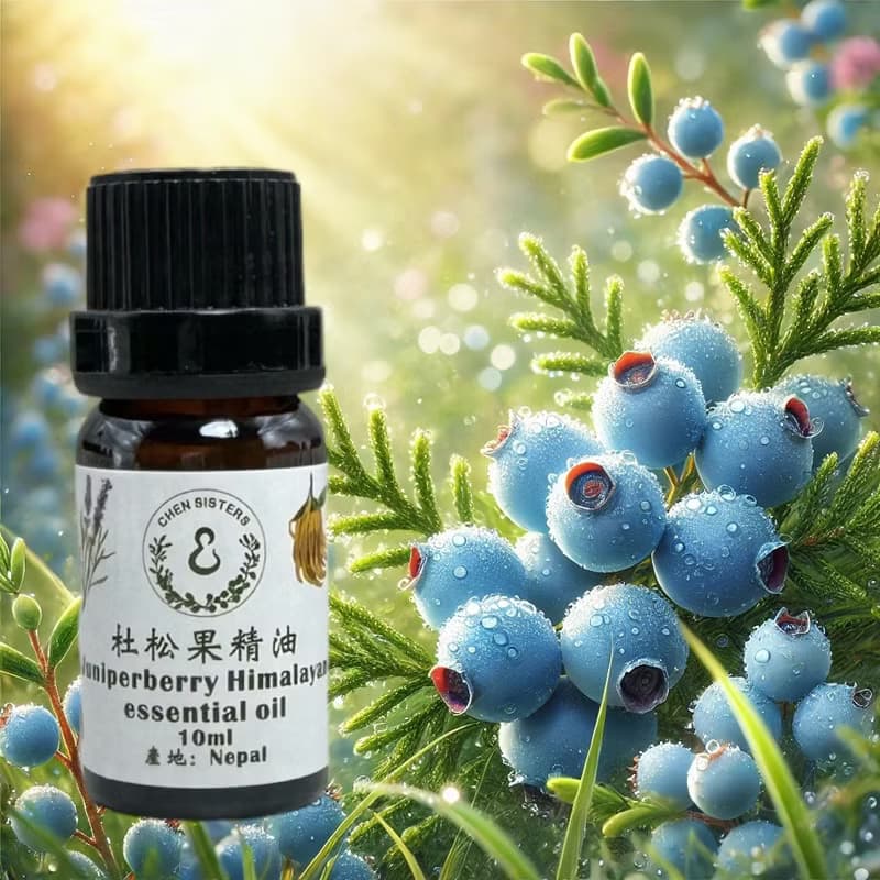 天然純精油 杜松果精油 100%單方精油 10ml 50ml  贈精美擴香石