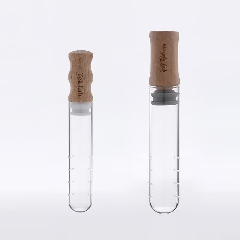 【全城走塑】 -ELIXIR(+) 化學系玻璃試管泡茶棒 | 環保