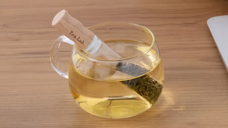 【全城走塑】 -ELIXIR(+) 化學系玻璃試管泡茶棒 | 環保