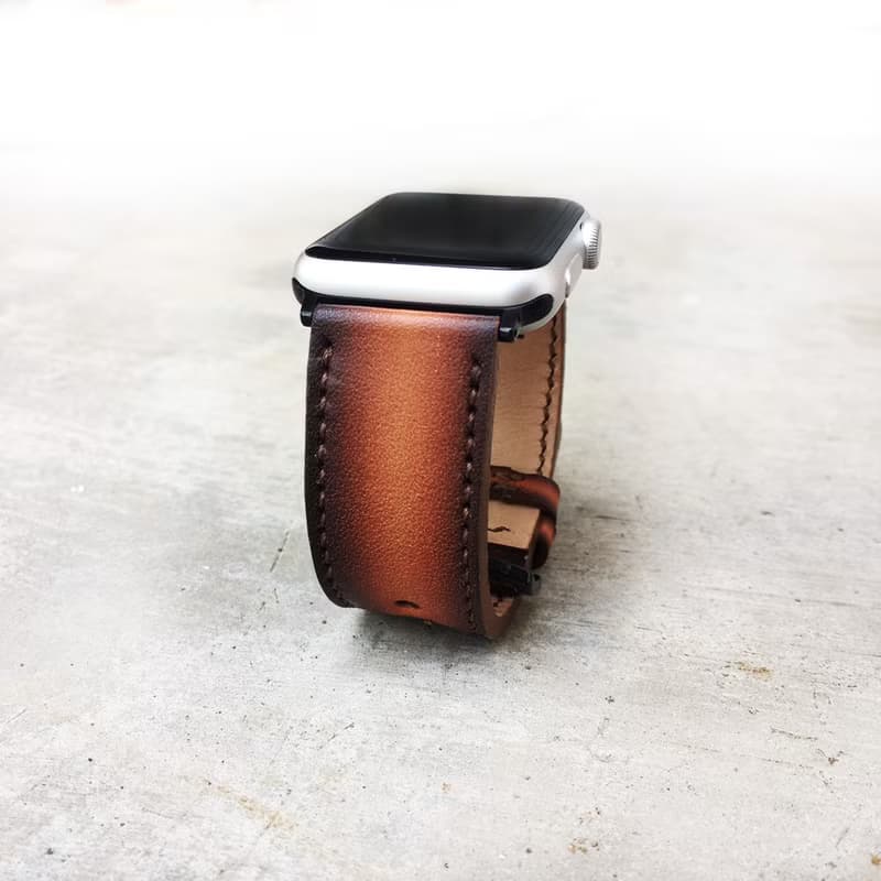 Apple Watch Band 38mm 42mm 40mm 44mm, HandStitched Handmade