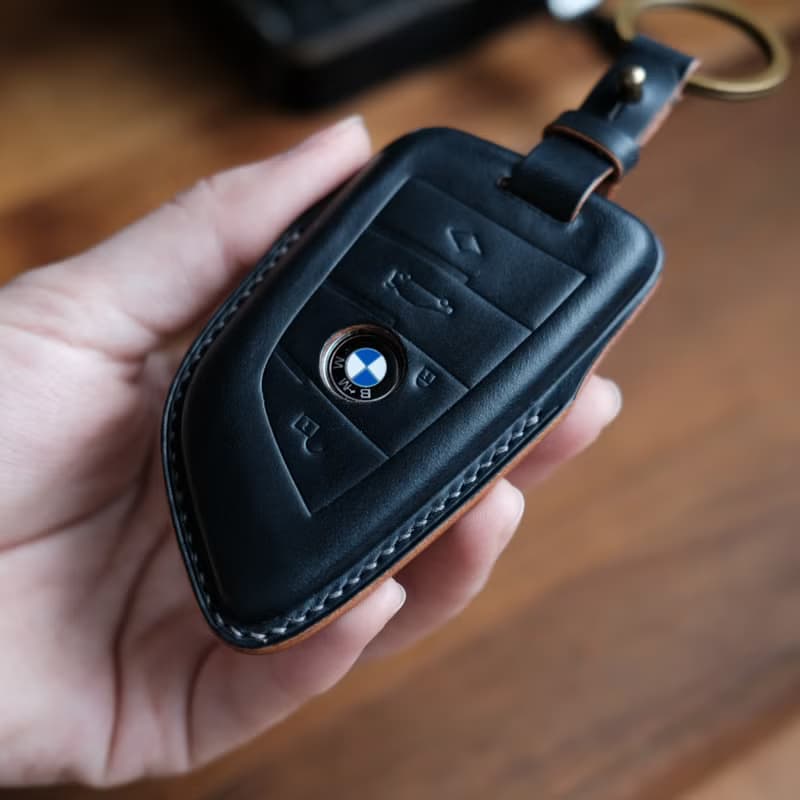 【寓吉】BMW X3 X4 X5 X6 X7 F15 i3 i4 i8 iX 馬韁革 鑰匙皮套