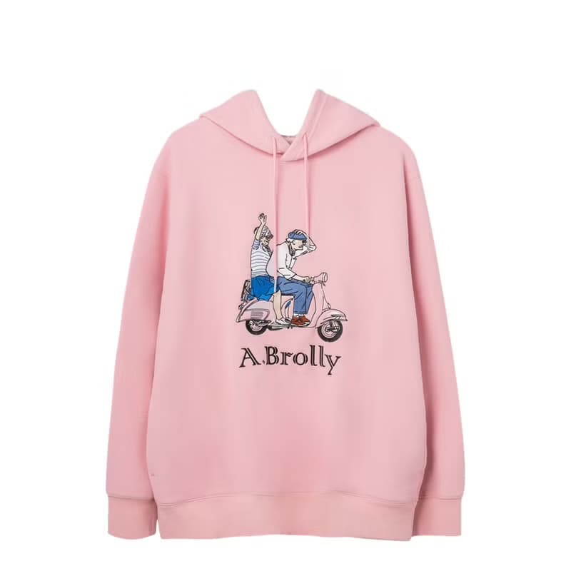 A.Brolly亞伯尼石墨烯How!暖帽T_米白/淺棕/粉紅/寶藍