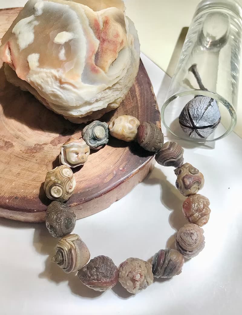 外蒙古地表眼睛石手鍊