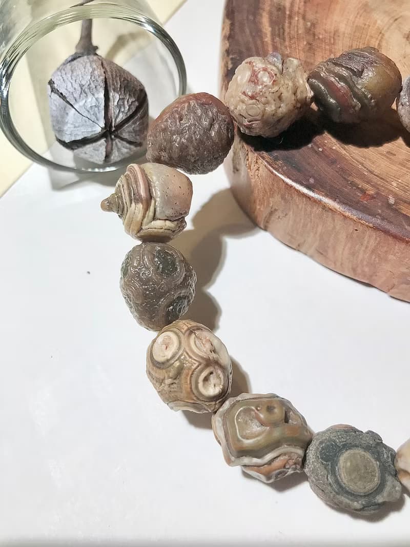 外蒙古地表眼睛石手鍊