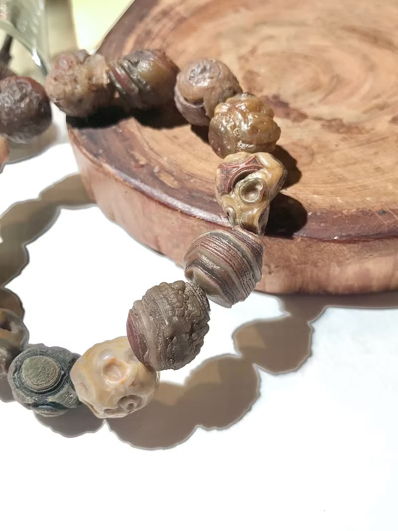 外蒙古地表眼睛石手鍊