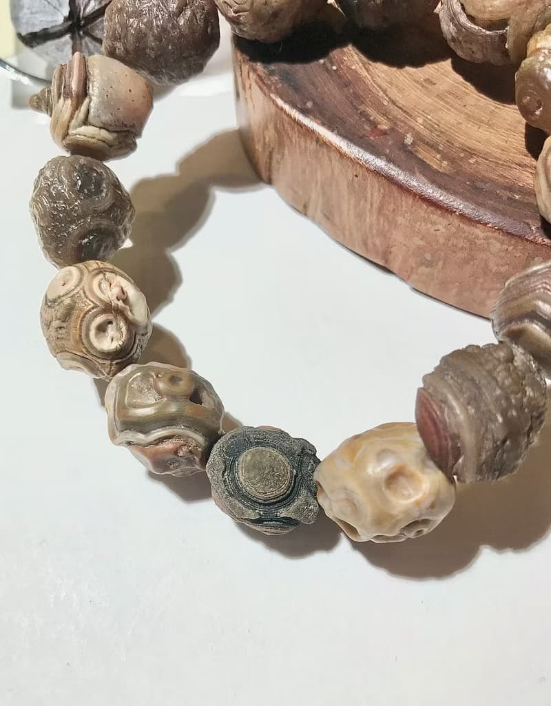 外蒙古地表眼睛石手鍊