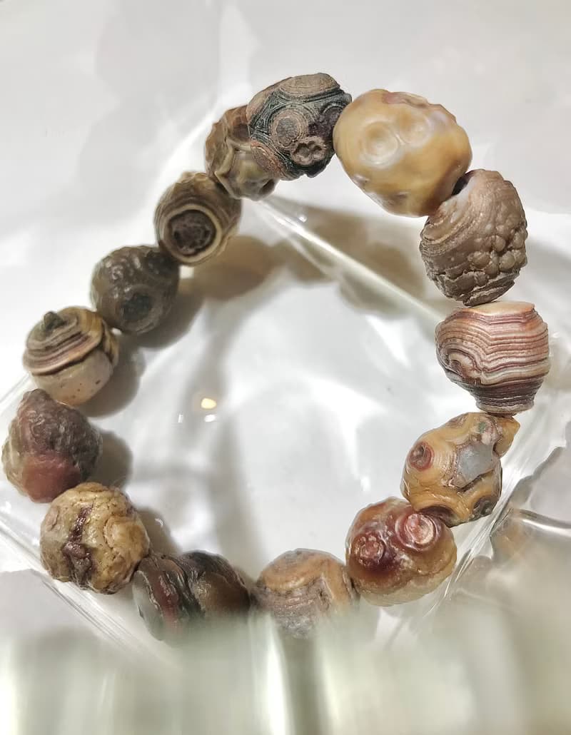 外蒙古地表眼睛石手鍊