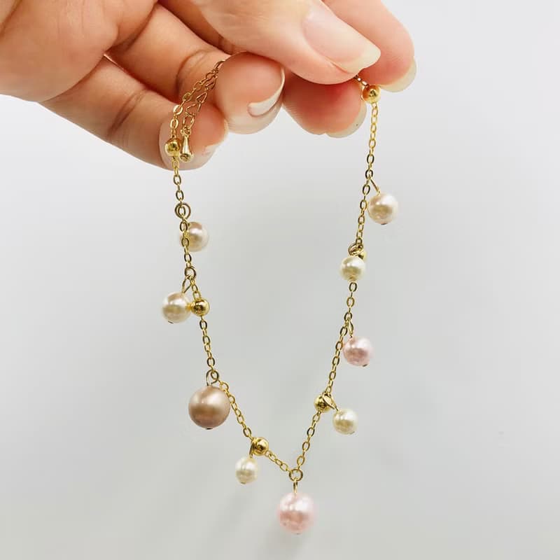 【體驗】【DIY手作課程】飾品設計體驗|B1.水晶珍珠手鍊|文化幣