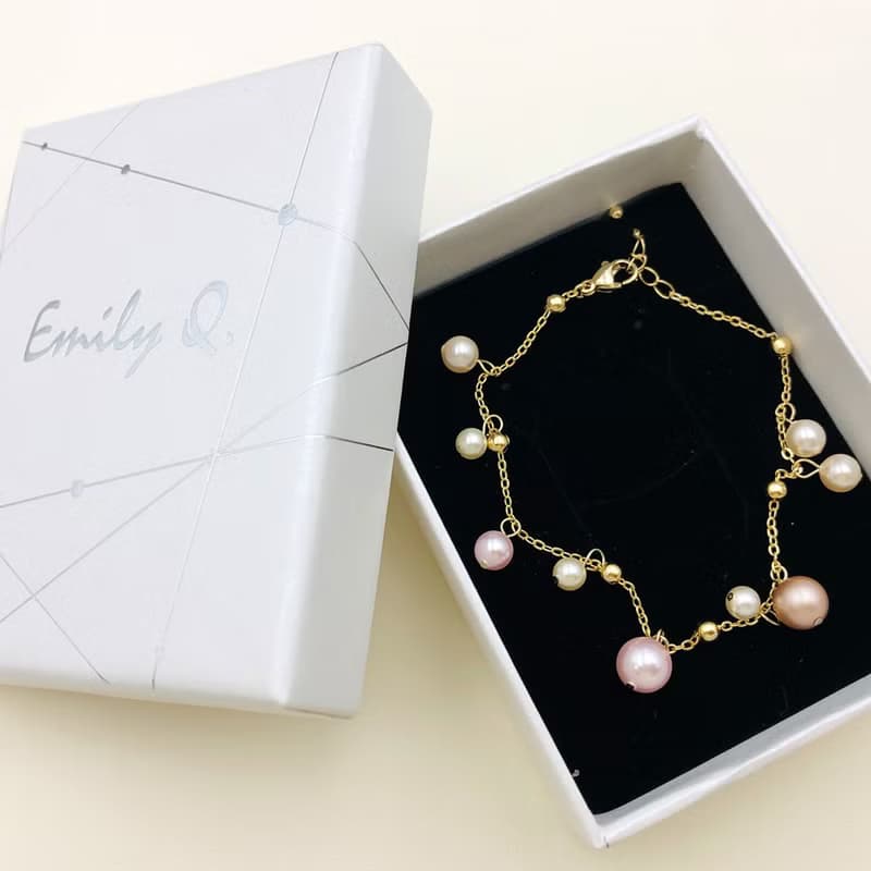 【體驗】【DIY手作課程】飾品設計體驗|B1.水晶珍珠手鍊|文化幣