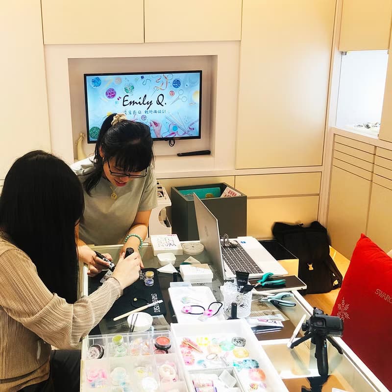 【體驗】【DIY手作課程】飾品設計體驗|B1.水晶珍珠手鍊|文化幣