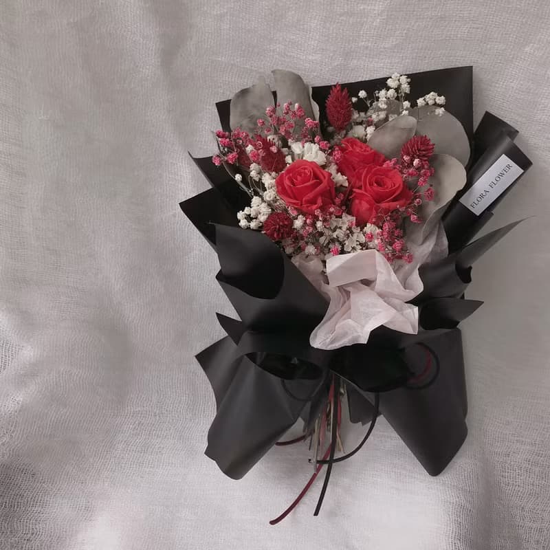 Flora Flower乾燥花束-for us