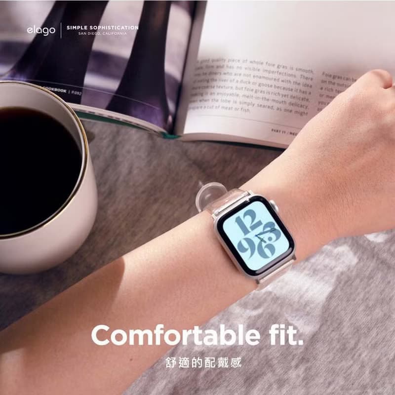 Apple Watch 優質超透明TPU錶帶 S9/8/7/6/5/4/SE