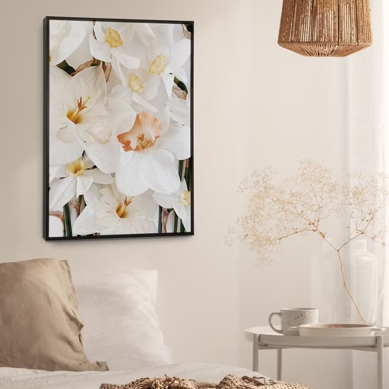 花 • 淡泊-畫/沙發掛畫/家居佈置/玄關/北歐/複製畫