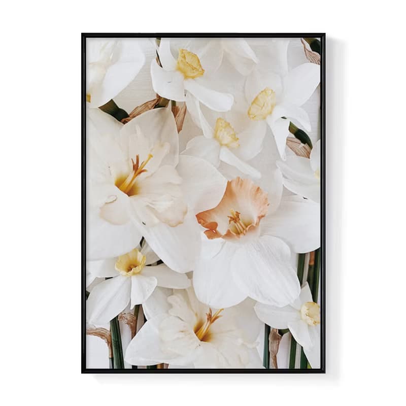 花 • 淡泊-畫/沙發掛畫/家居佈置/玄關/北歐/複製畫