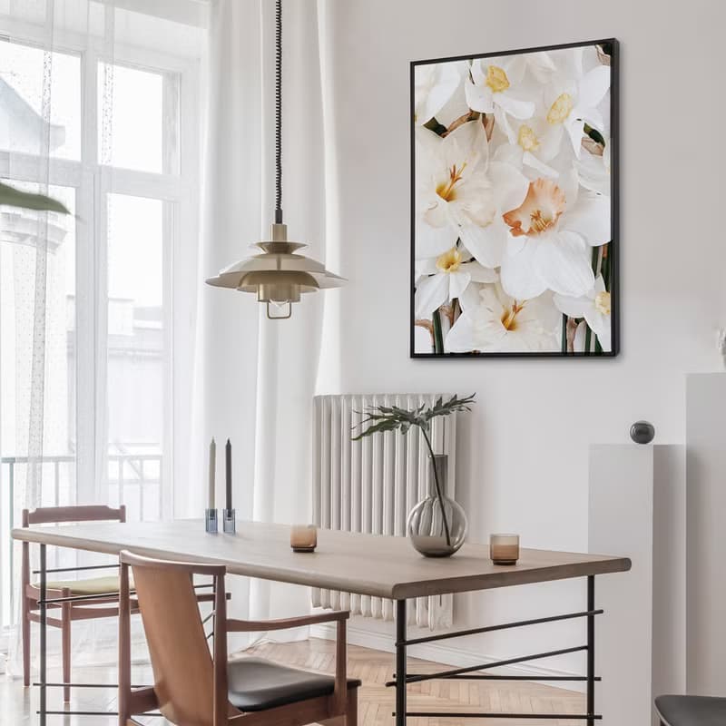 花 • 淡泊-畫/沙發掛畫/家居佈置/玄關/北歐/複製畫