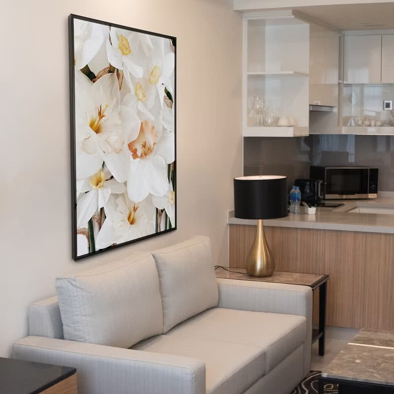 花 • 淡泊-畫/沙發掛畫/家居佈置/玄關/北歐/複製畫