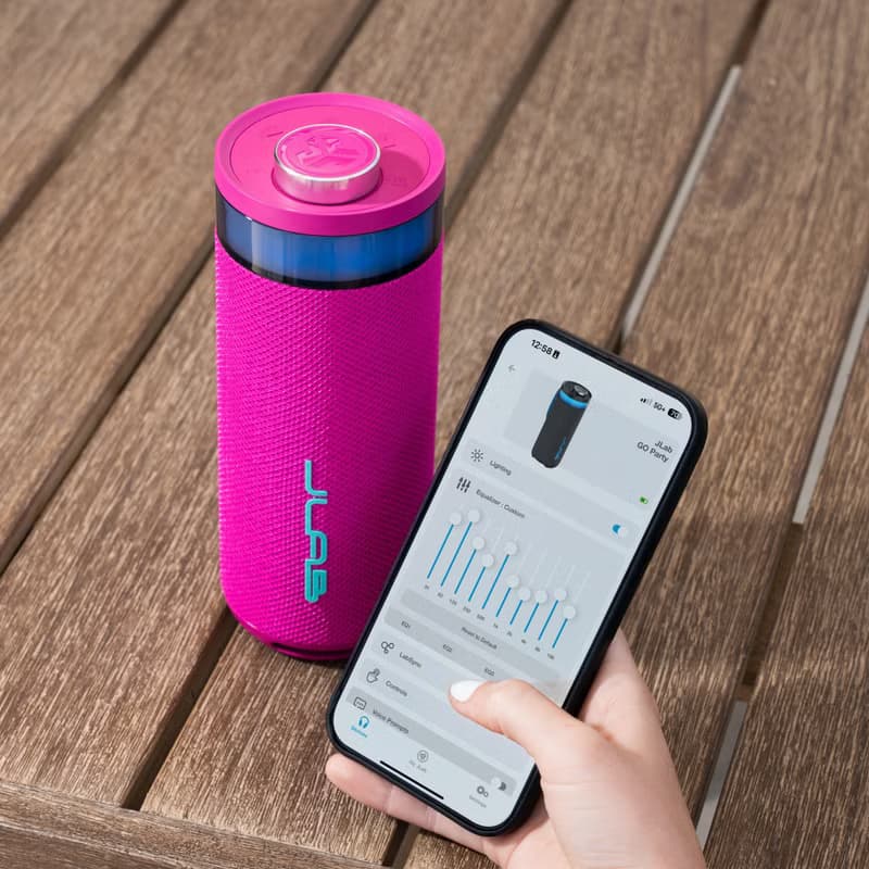 JLab Go Party 無線藍牙喇叭 桃粉色