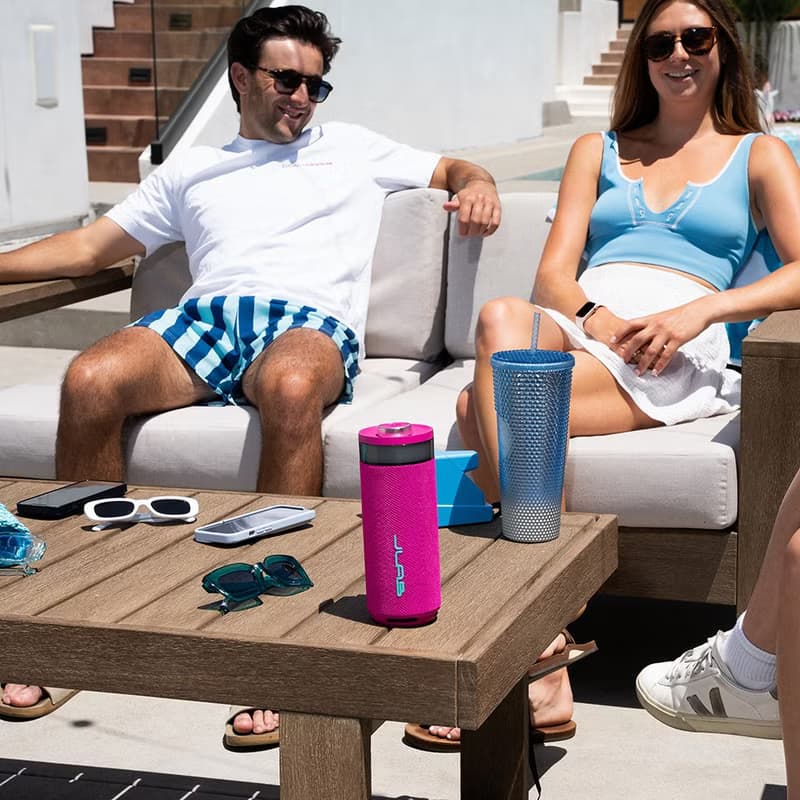 JLab Go Party 無線藍牙喇叭 桃粉色